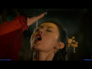chinese female alcoholism [movie the legend of the mermaid pearl]