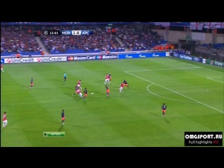 champions league 2012-13. montpellier - arsenal 1:2. match review (hd720).