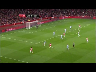 english league cup. 3rd circle. arsenal 6:1 coventry city . match review