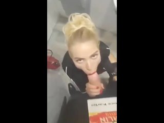 blowjob in the toilet